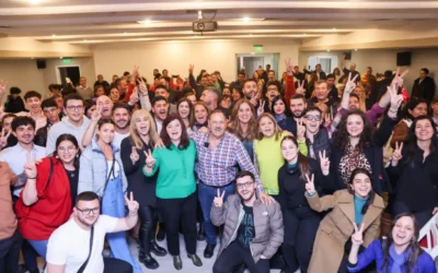 ‘’EL TURCO’’ YAMIL DORA, CON VICTORIA TOLOSA PAZ Y RICARDO QUINTELA.