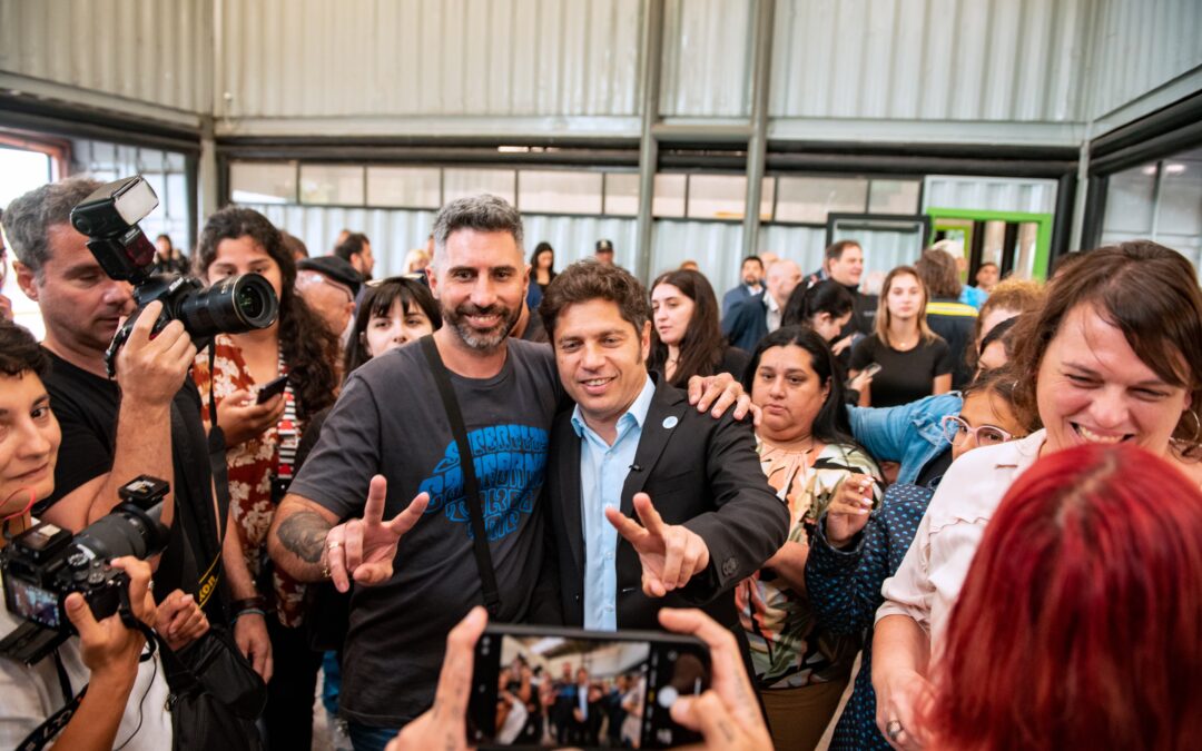 YAMIL DORA ACOMPAÑÓ A KICILLOF EN LA INAUGURACIÓN DEL  NUEVO DESTACAMENTO DEL GAD 