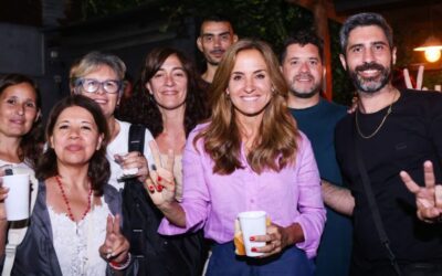 ‘’EL TURCO’’ YAMIL DORA JUNTO A VICTORIA TOLOSA PAZ EN EL BRINDIS DE FIN DE AÑO DE ‘’CAMINO A LA VICTORIA’’